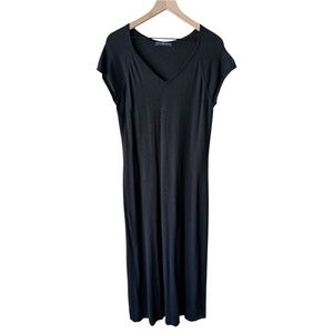 Peruvian Connection Black Maxi Dress